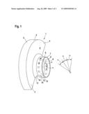 HAND-HELD POWER TOOL FOR A ROTATING TOOL WITH GUARD diagram and image