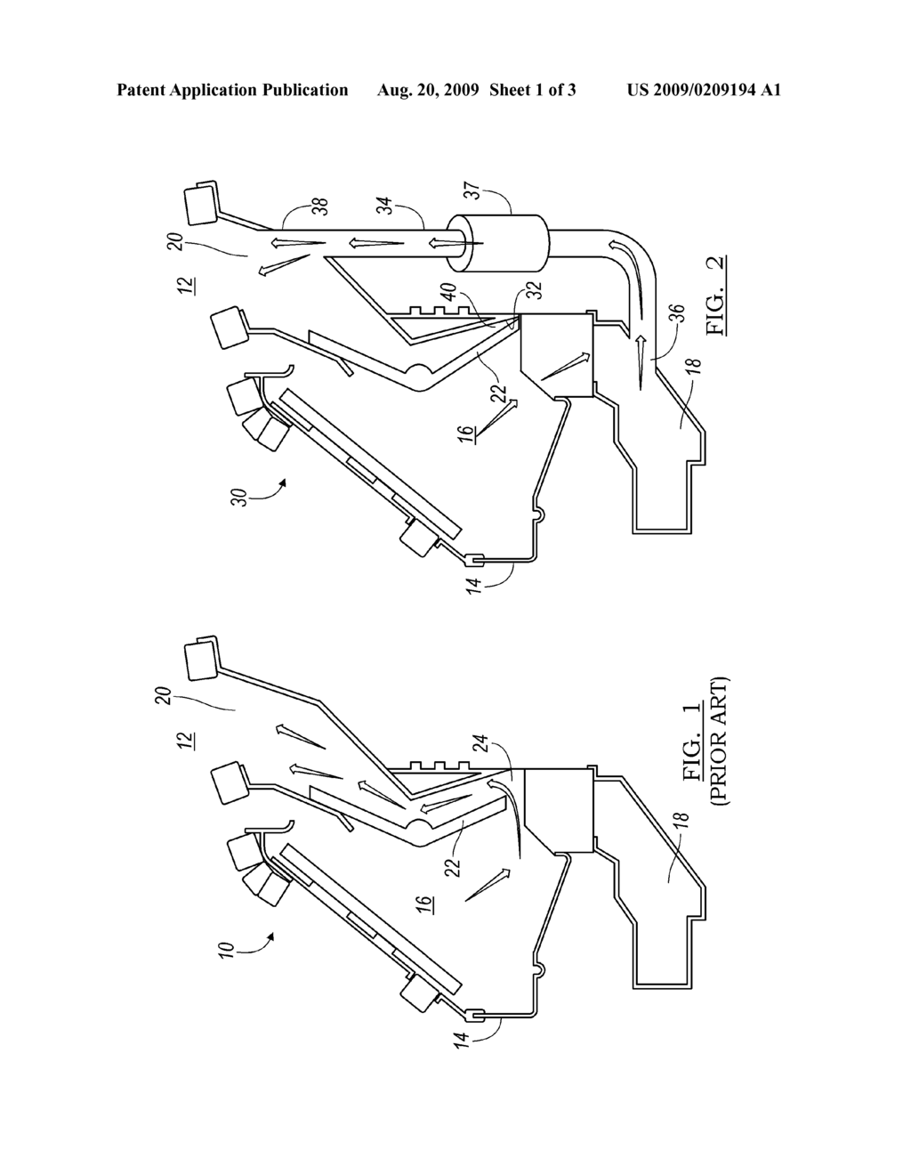 AUTOMOTIVE HVAC ALTERNATIVE BLEED PATH FOR A VEHICLE WINDOW DEFROST - diagram, schematic, and image 02