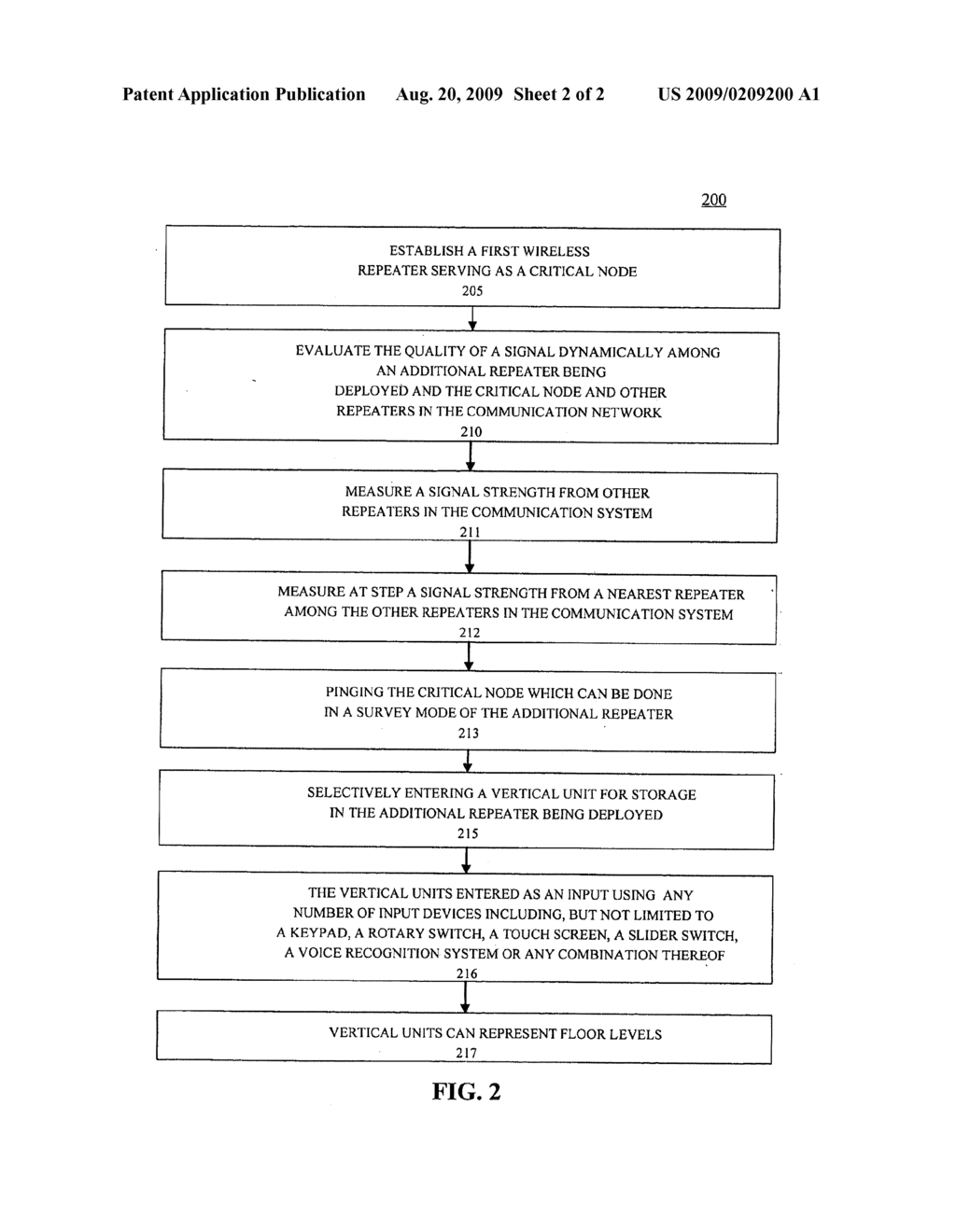 METHOD AND SYSTEM FOR DEPLOYING A WIRELESS REPEATER - diagram, schematic, and image 03