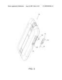 MULTI-FUNCTION SLIDE MECHANISM FOR A MOBILE COMMUNICATION DEVICE diagram and image