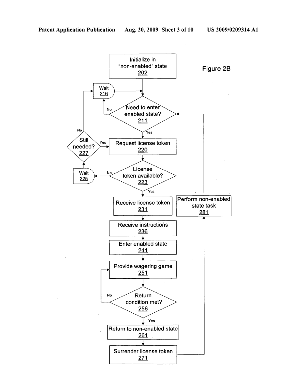 METHODS AND SYSTEMS FOR LICENSE SHARING AMONG GAMING TERMINALS - diagram, schematic, and image 04