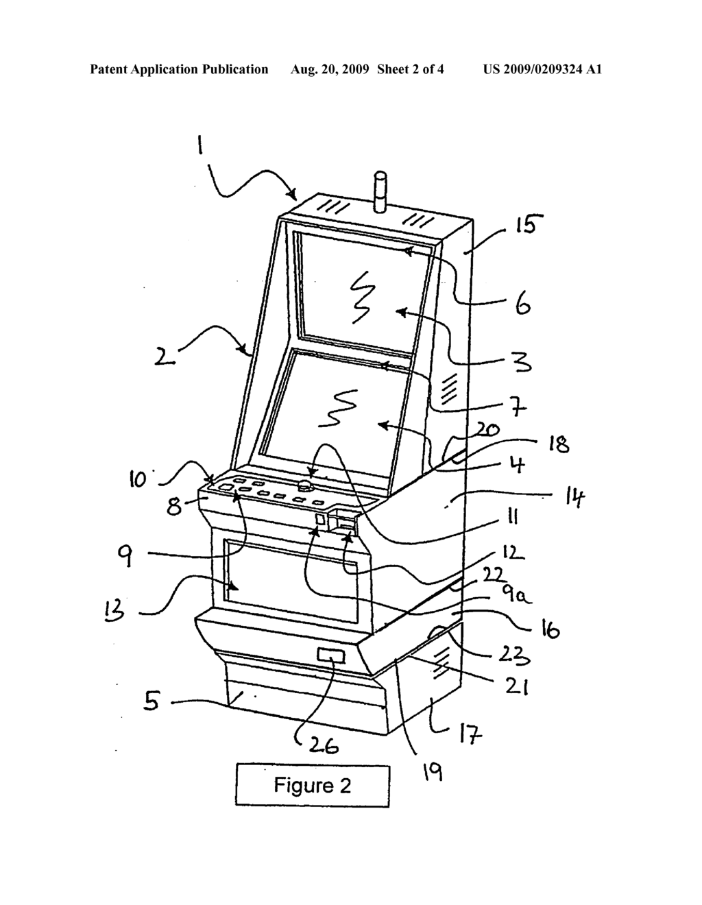 Gaming, Gambling and/or Entertainment Device - diagram, schematic, and image 03