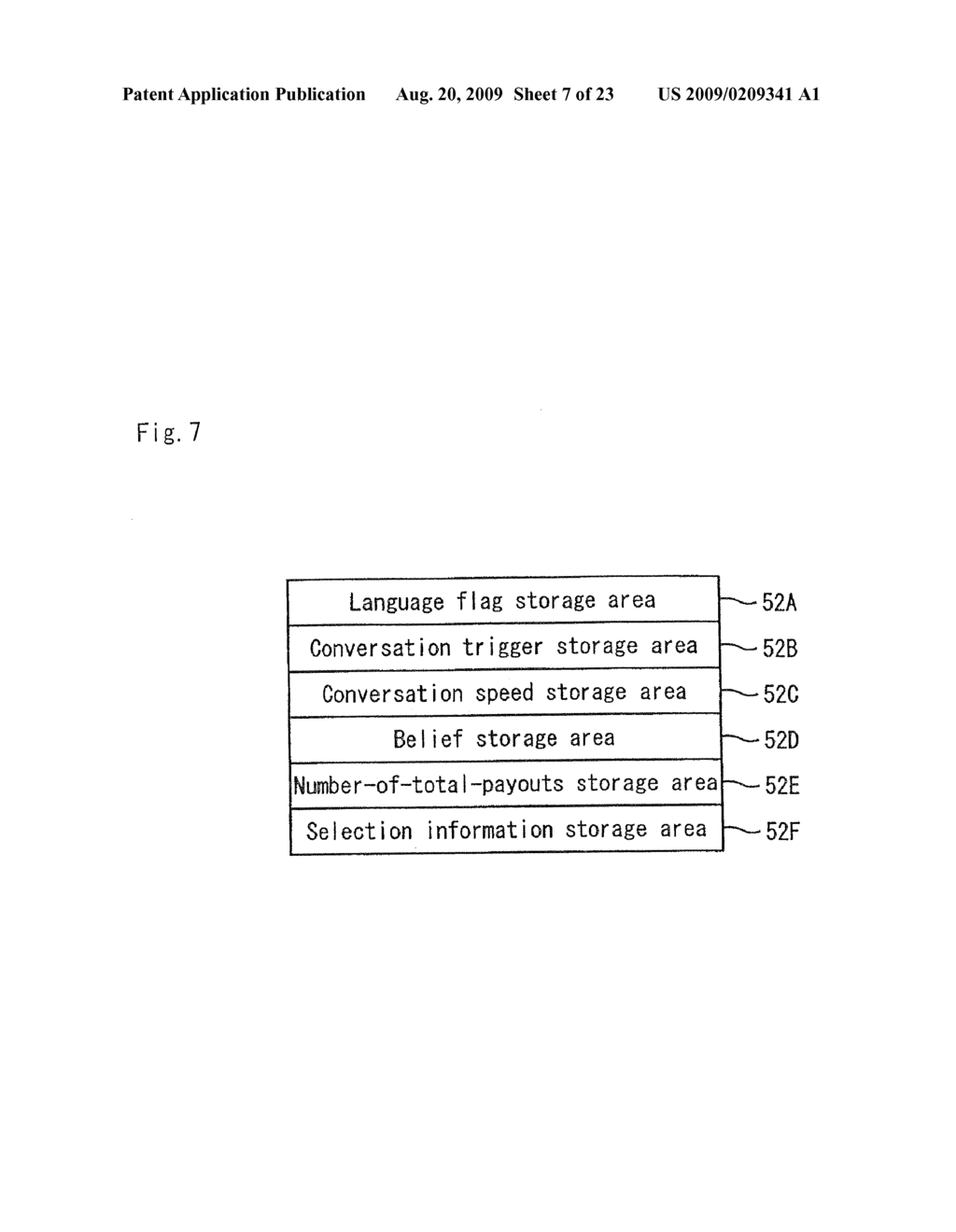 Gaming Apparatus Capable of Conversation with Player and Control Method Thereof - diagram, schematic, and image 08