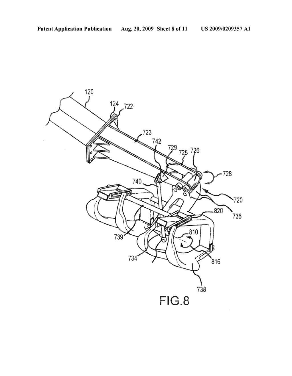 AMUSEMENT PARK RIDE PROVIDING FREE-FLYING EXPERIENCE - diagram, schematic, and image 09