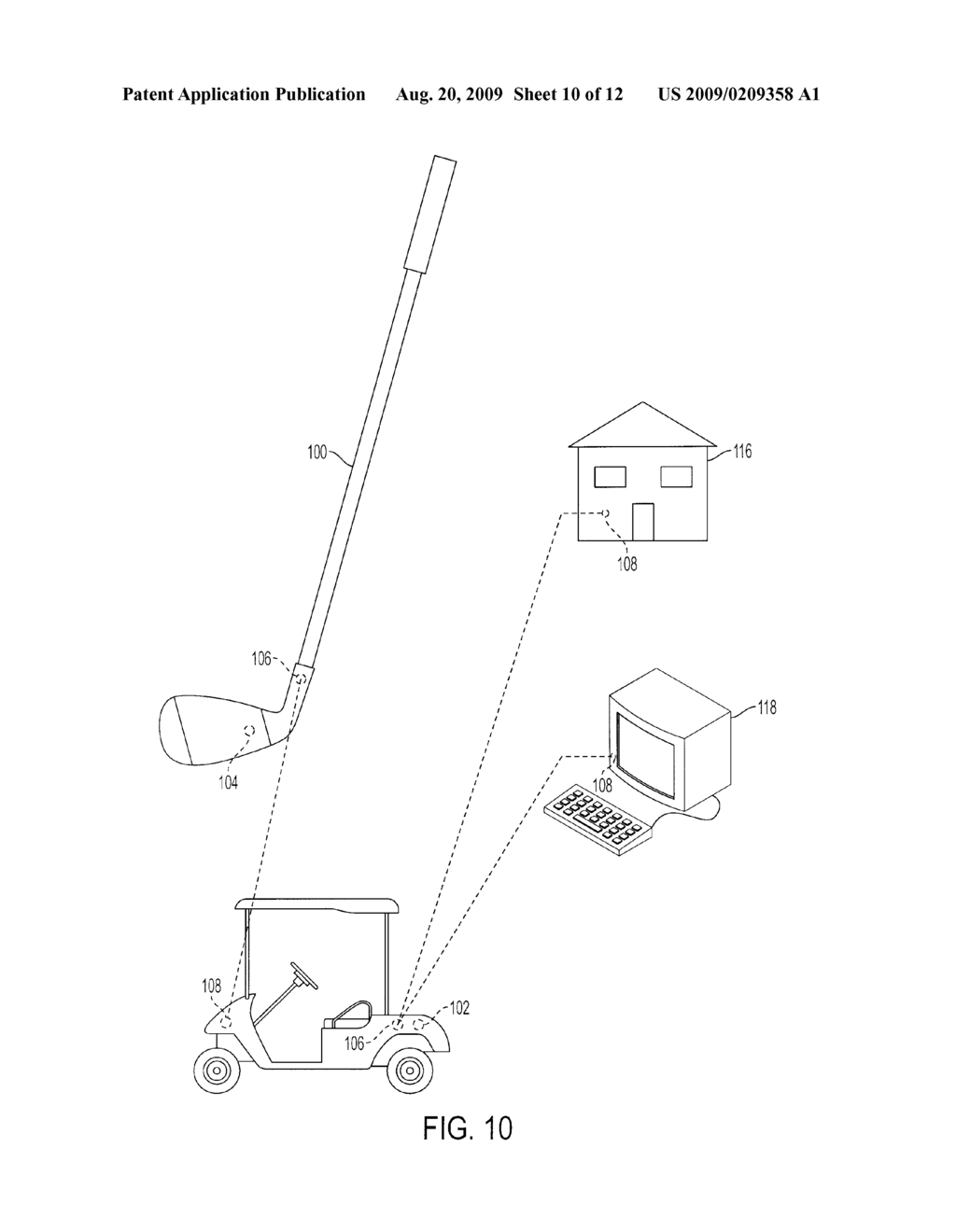 SYSTEM AND METHOD FOR TRACKING ONE OR MORE ROUNDS OF GOLF - diagram, schematic, and image 11