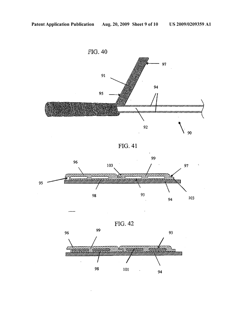 Golf Club Grip - diagram, schematic, and image 10