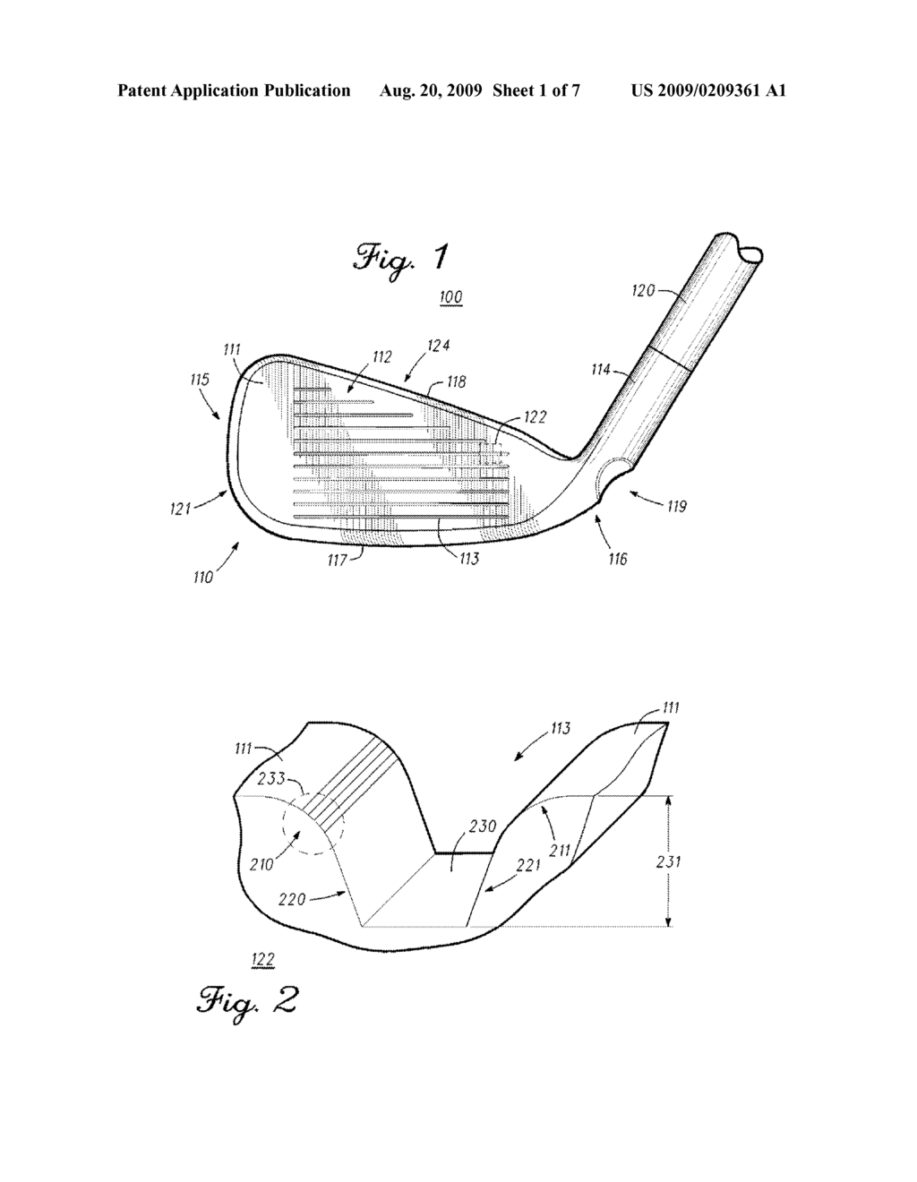 Golf Club Heads With Grooves And Methods Of Manufacture - diagram, schematic, and image 02