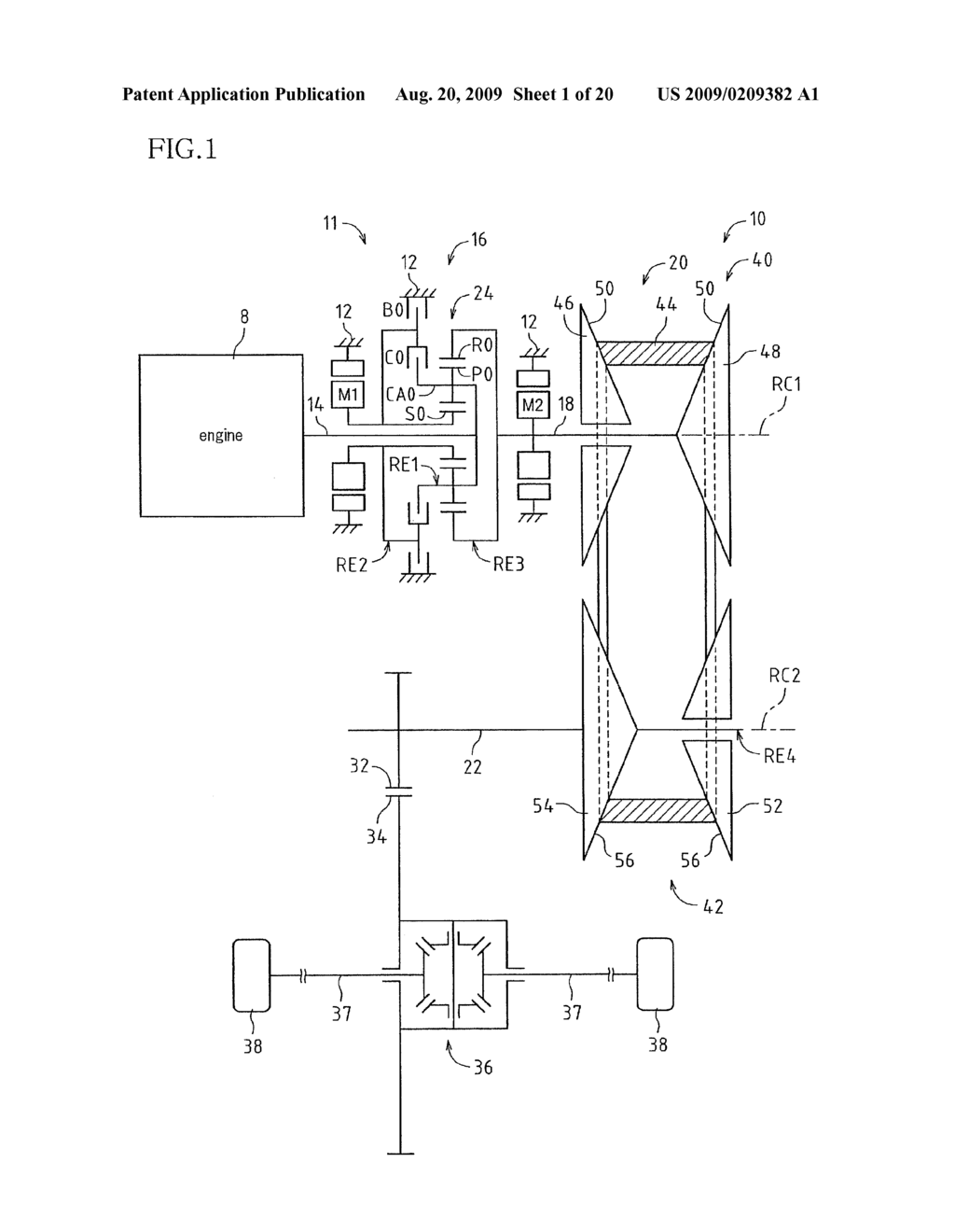 Control apparatus of vehicle drive apparatus - diagram, schematic, and image 02