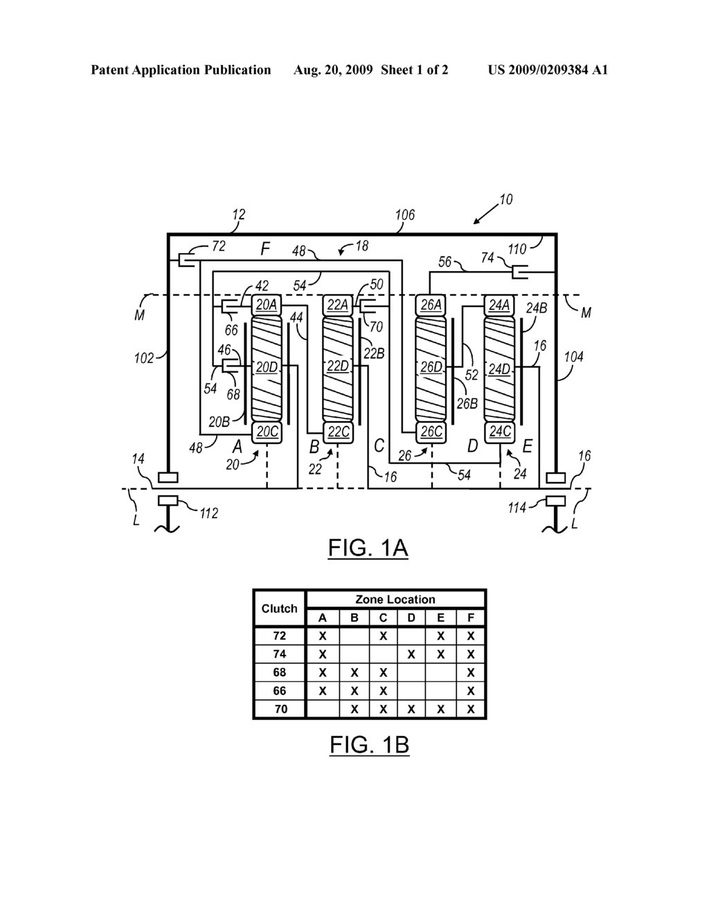 MULTI-SPEED TRANSMISSION FOR A FRONT WHEEL DRIVE VEHICLE - diagram, schematic, and image 02