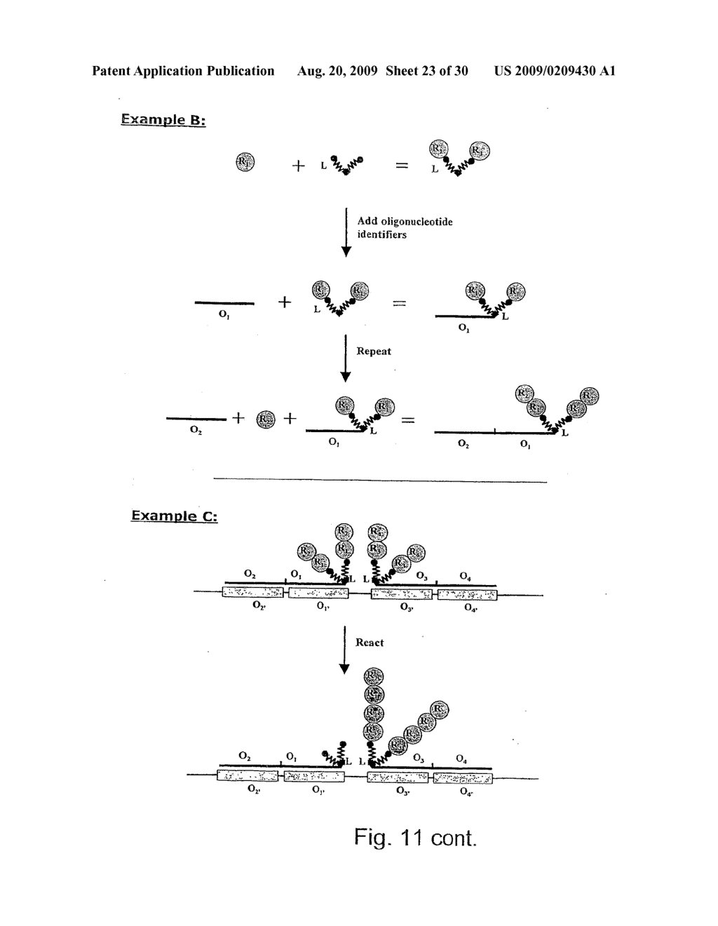 TEMPLATE DIRECTED SPLIT AND MIX SYSTHESIS OF SMALL MOLECULE LIBRARIES - diagram, schematic, and image 24