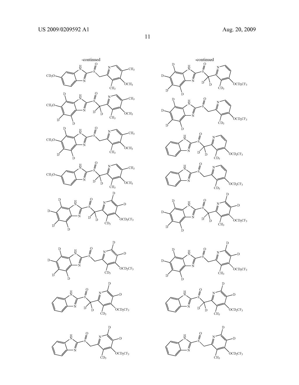 INHIBITORS OF THE GASTRIC H+, K+-ATPASE WITH ENHANCED THERAPEUTIC PROPERTIES - diagram, schematic, and image 12