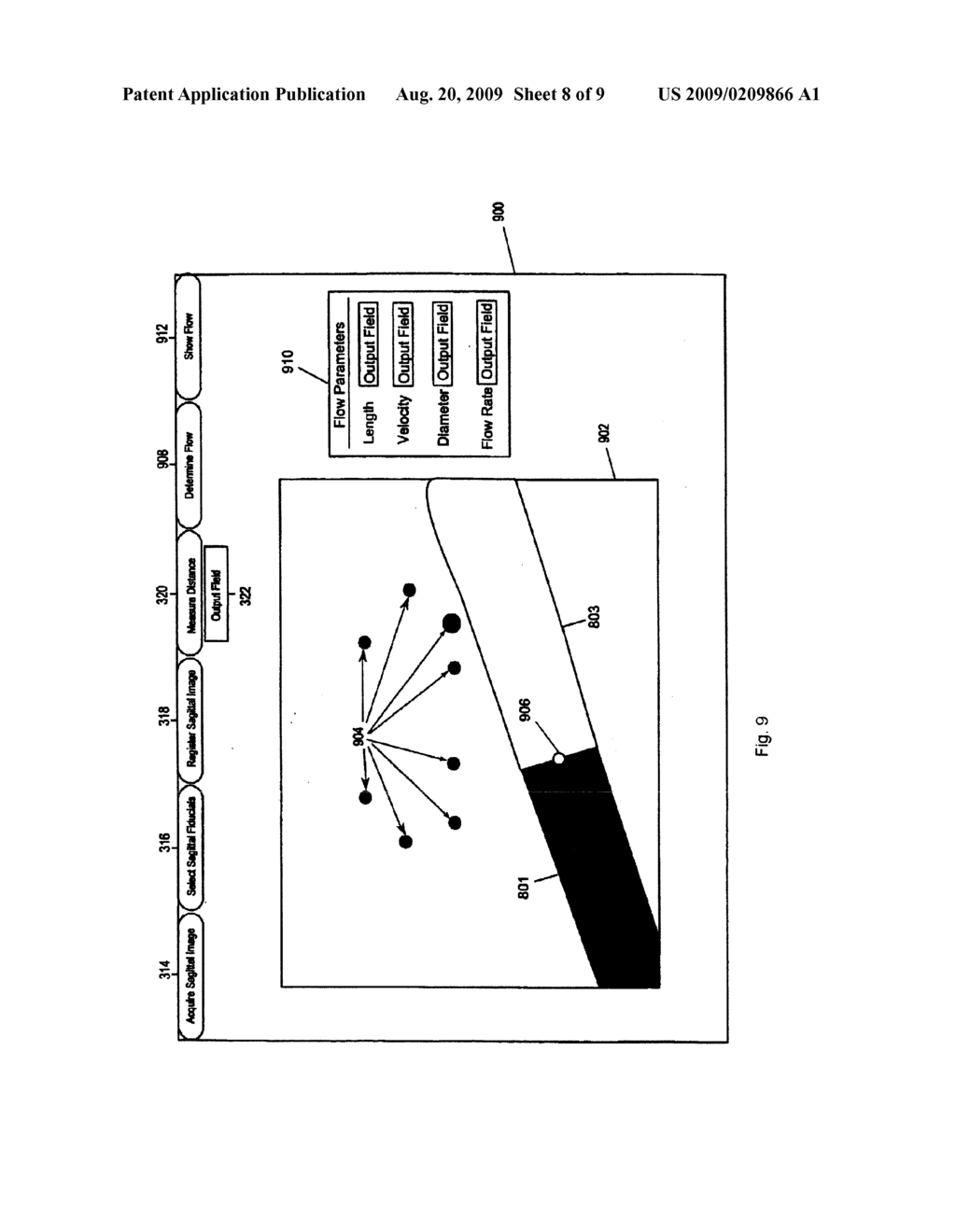 APPARATUS AND METHOD FOR MEASURING ANATOMICAL OBJECTS USING COORDINATED FLUOROSCOPY - diagram, schematic, and image 09