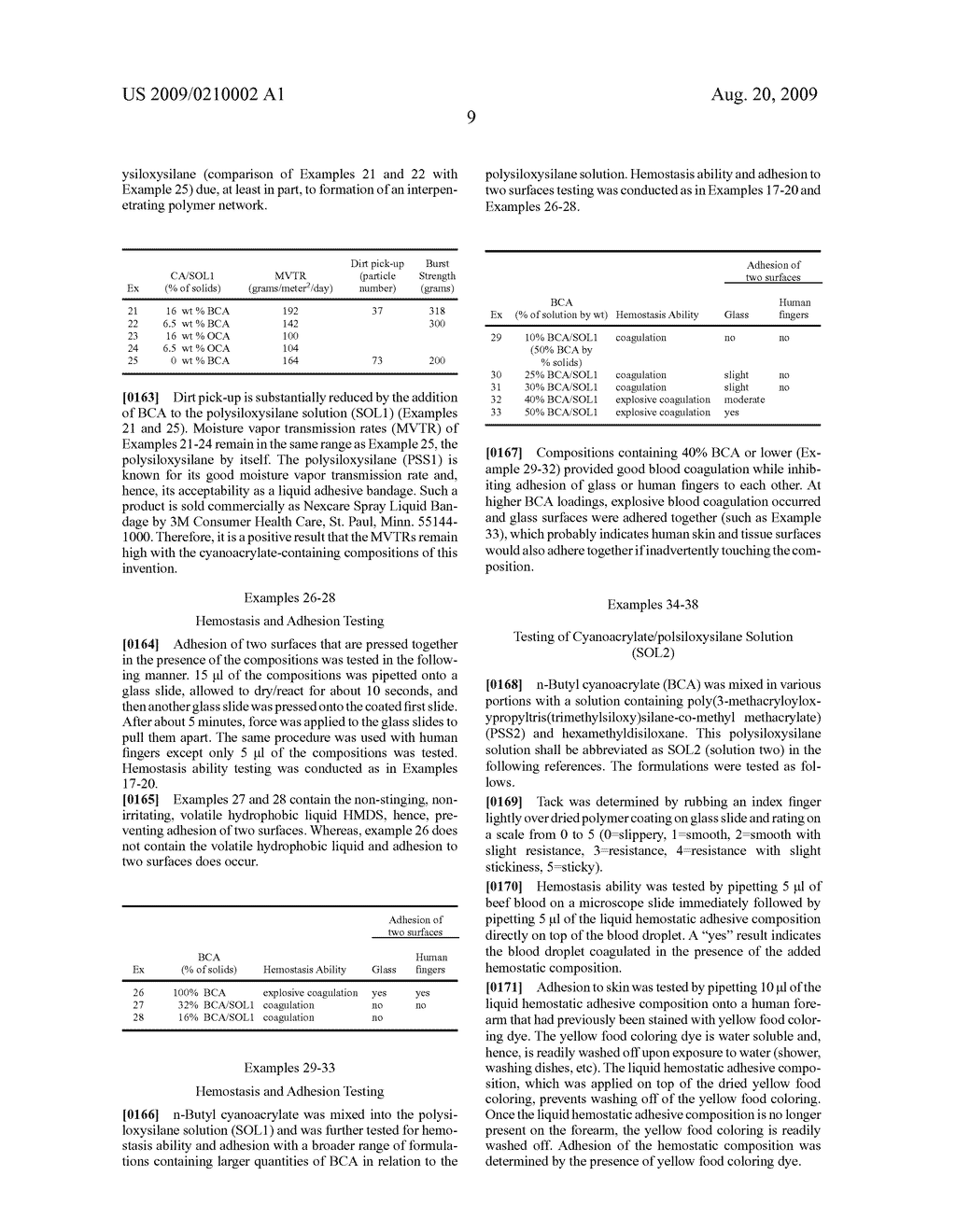 METHOD OF FORMING A CONFORMABLE SOLVENT-BASED BANDAGE AND COATING MATERIAL - diagram, schematic, and image 10