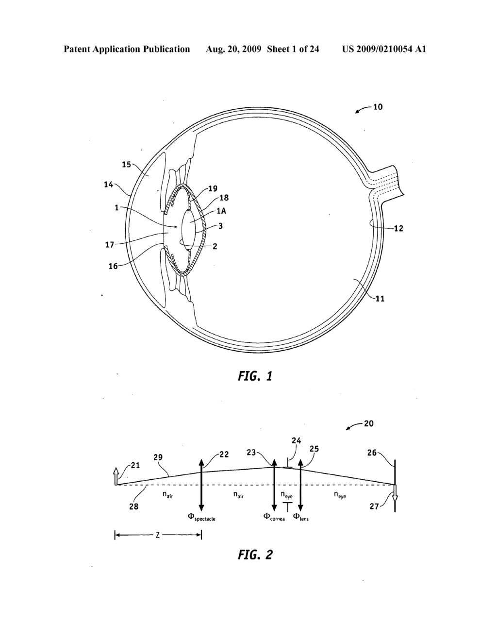 SYSTEM, OPHTHALMIC LENS, AND METHOD FOR EXTENDING DEPTH OF FOCUS - diagram, schematic, and image 02