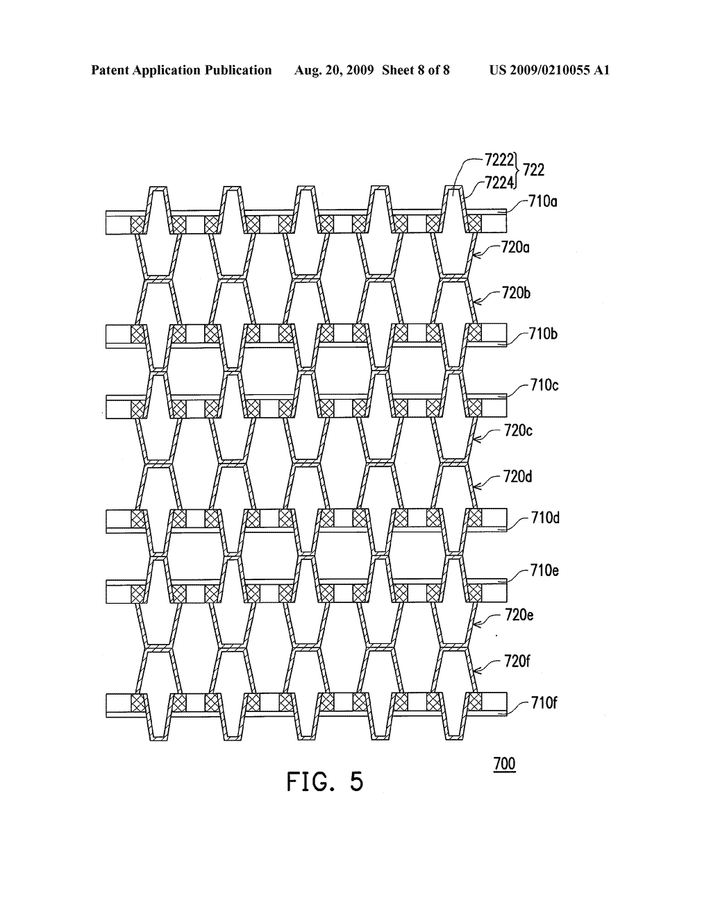 ARTIFICIAL OPTIC NERVE NETWORK MODULE, ARTIFICIAL RETINA CHIP MODULE, AND METHOD FOR FABRICATING THE SAME - diagram, schematic, and image 09