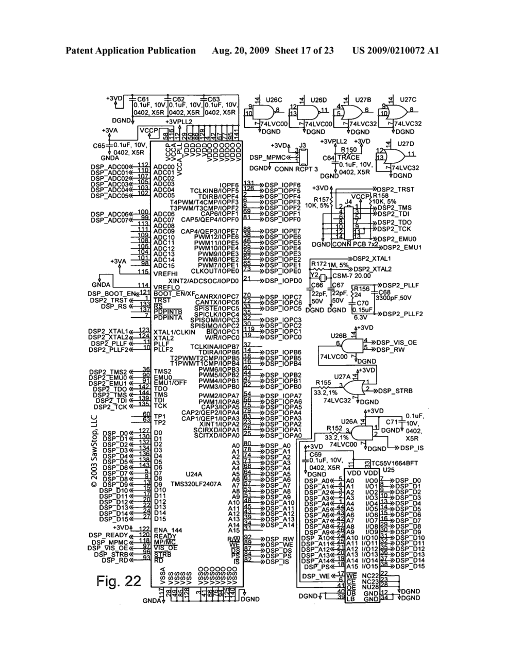 Detection systems for power equipment - diagram, schematic, and image 18