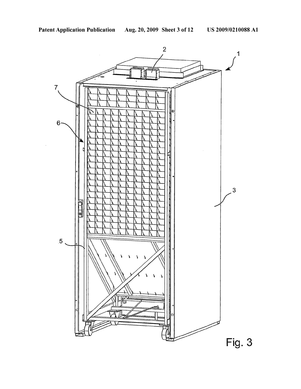 APPARATUS AND A METHOD AND A SYSTEM FOR DISPENSING GOODS - diagram, schematic, and image 04