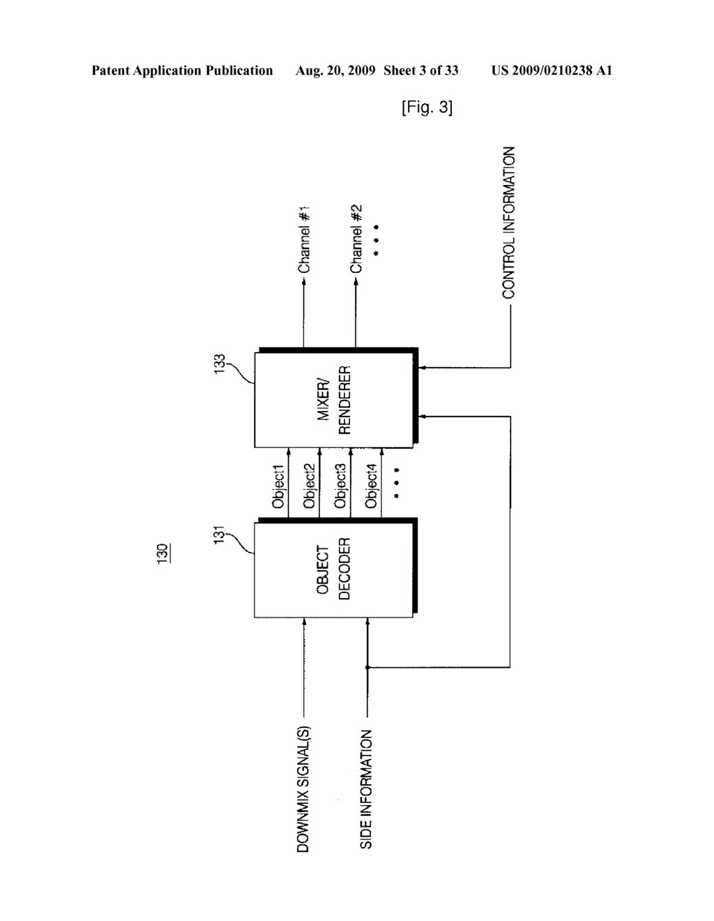 Methods and Apparatuses for Encoding and Decoding Object-Based Audio Signals - diagram, schematic, and image 04