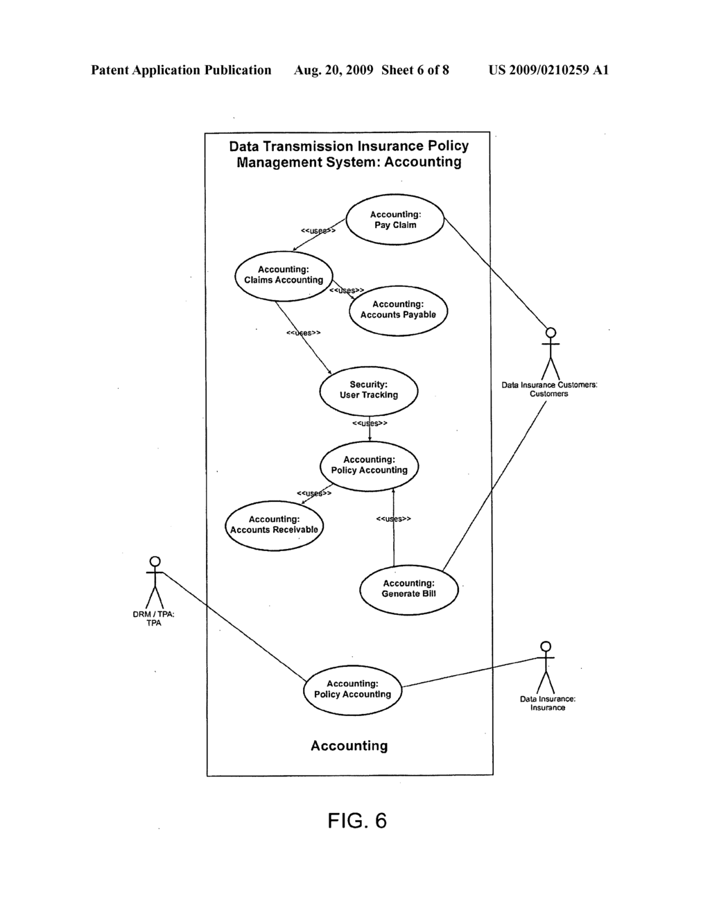 INTERNET PROTOCOL DATA INSURANCE POLICY MANAGEMENT SYSTEM - diagram, schematic, and image 07