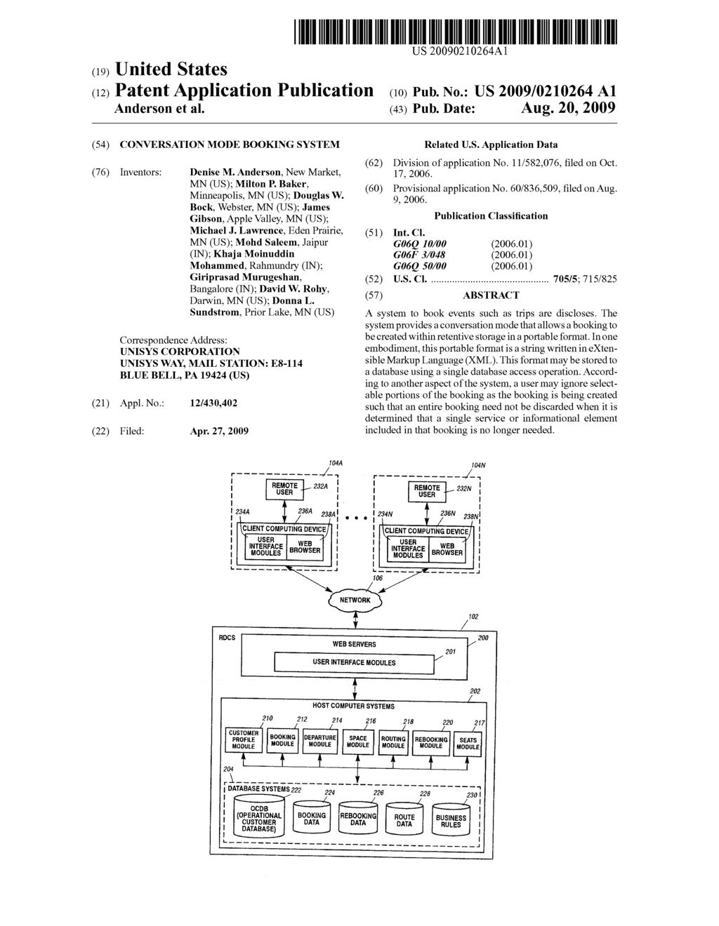 Conversation Mode Booking System - diagram, schematic, and image 01