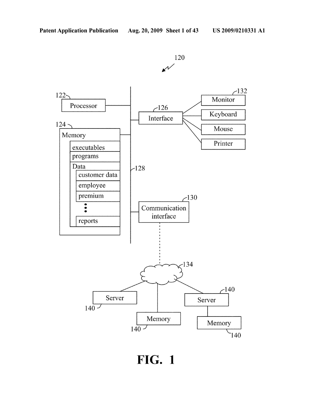 METHODS, APPARATUSES, SYSTEMS AND COMPUTER PROGRAM PRODUCTS FOR USE IN DETERMINING PREMIUMS - diagram, schematic, and image 02