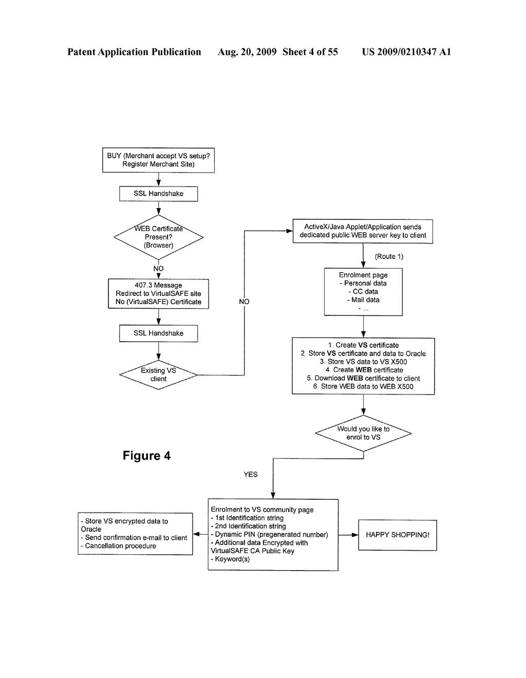 Method and System for a Virtual Safe - diagram, schematic, and image 05