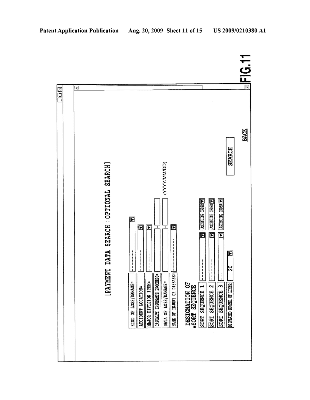 DATA SEARCH SYSTEM, METHOD AND PROGRAM - diagram, schematic, and image 12