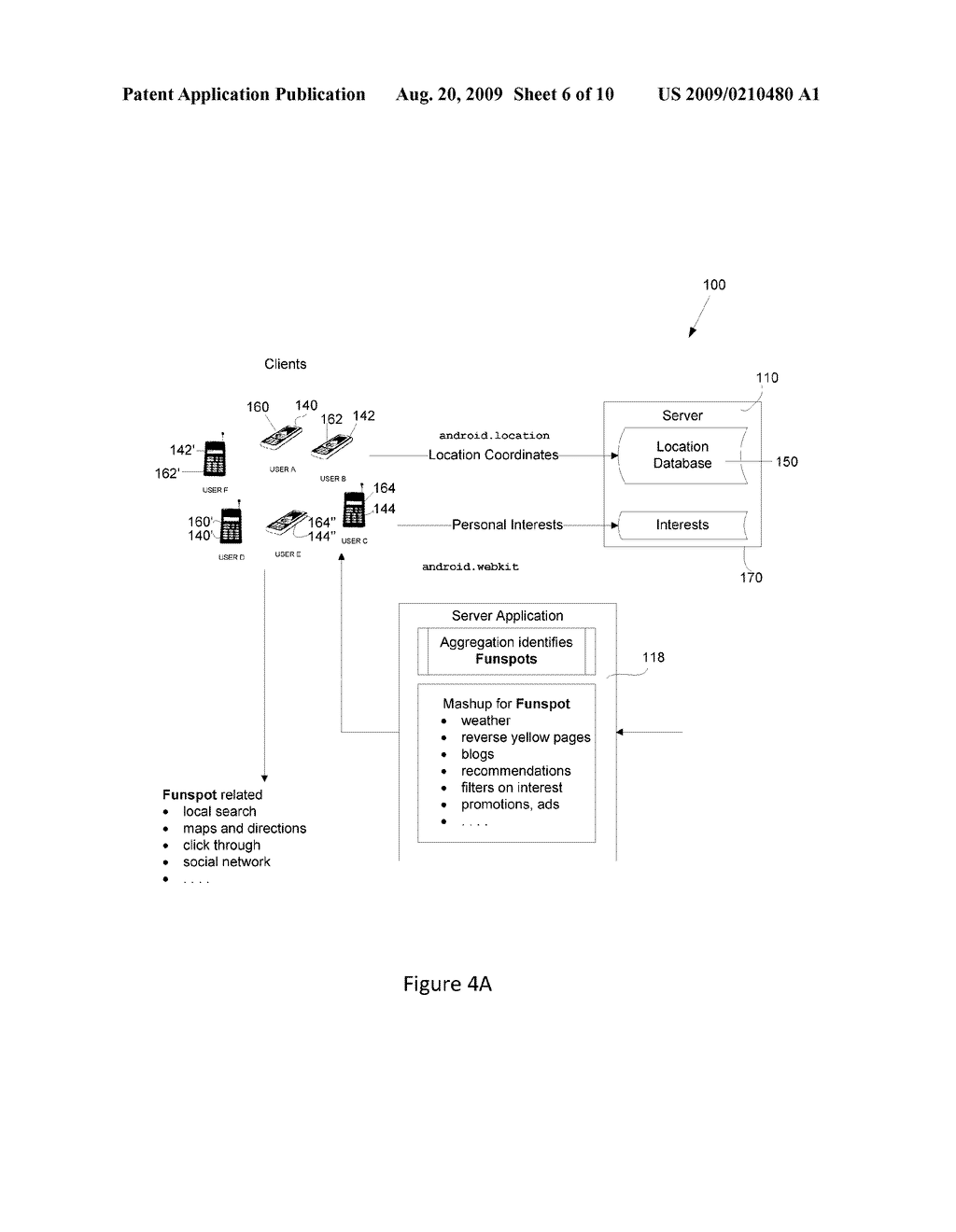 METHOD AND SYSTEM FOR COLLECTIVE SOCIALIZING USING A MOBILE SOCIAL NETWORK - diagram, schematic, and image 07