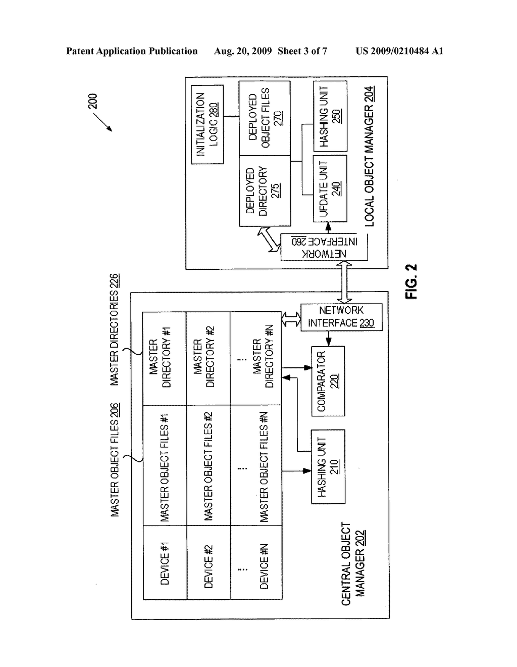 Peer-to-peer object distribution - diagram, schematic, and image 04