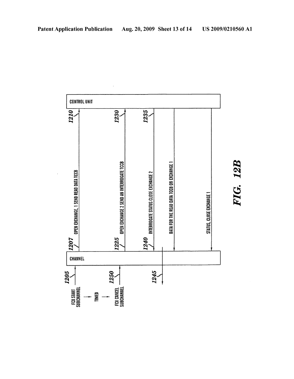 CANCEL INSTRUCTION AND COMMAND FOR DETERMINING THE STATE OF AN I/O OPERATION - diagram, schematic, and image 14