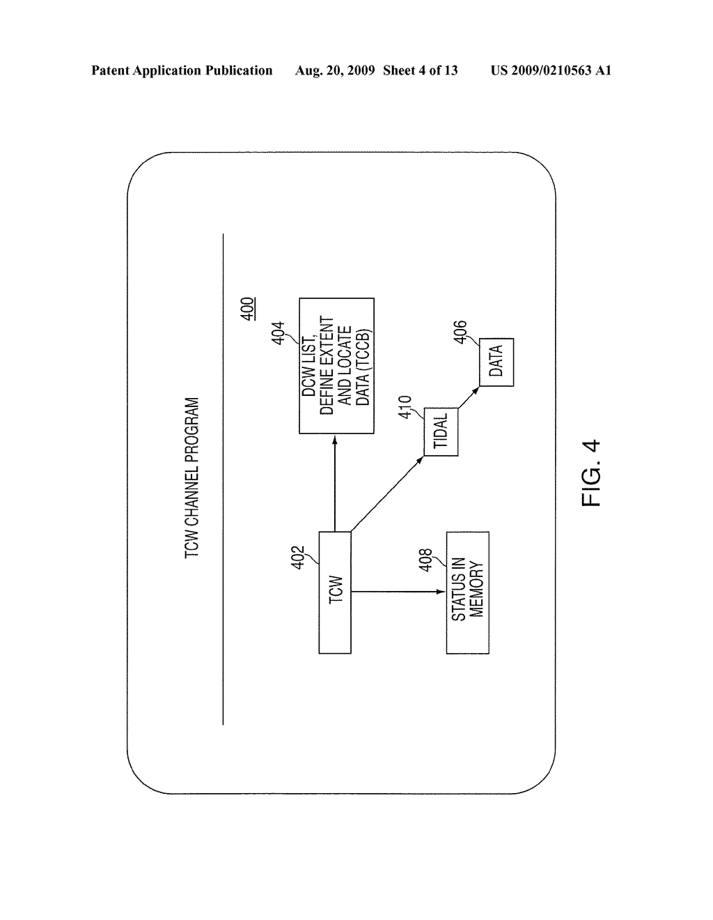 PROVIDING INDIRECT DATA ADDRESSING FOR A CONTROL BLOCK AT A CHANNEL SUBSYSTEM OF AN I/O PROCESSING SYSTEM - diagram, schematic, and image 05