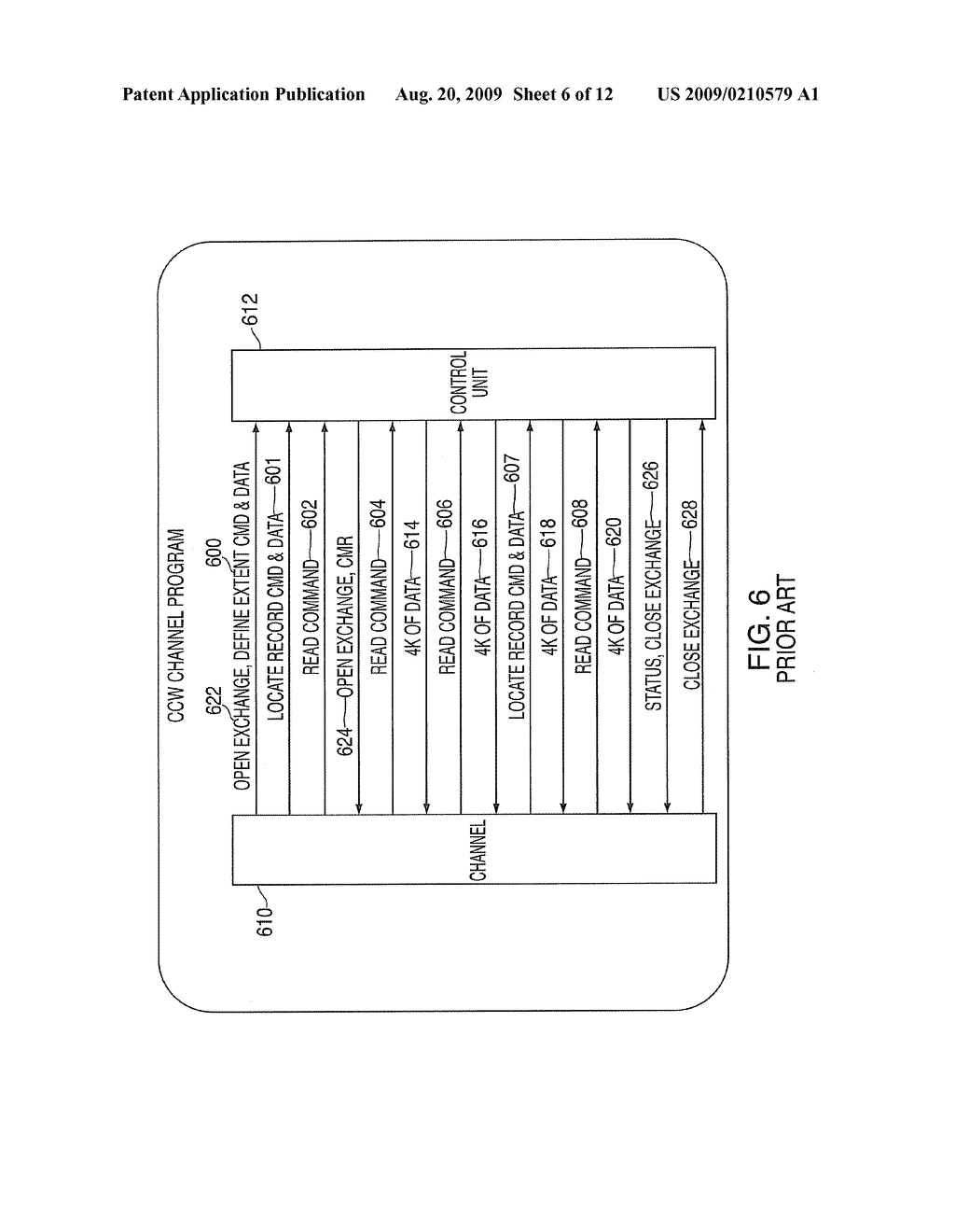 OPEN EXCHANGE LIMITING IN AN I/O PROCESSING SYSTEM - diagram, schematic, and image 07