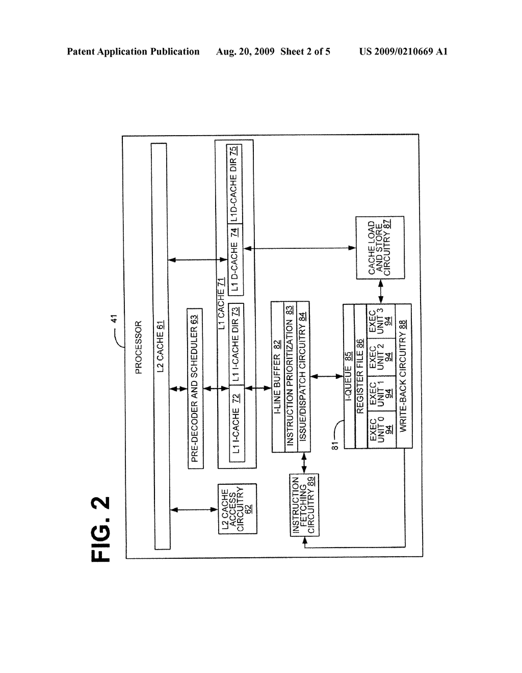 System and Method for Prioritizing Floating-Point Instructions - diagram, schematic, and image 03