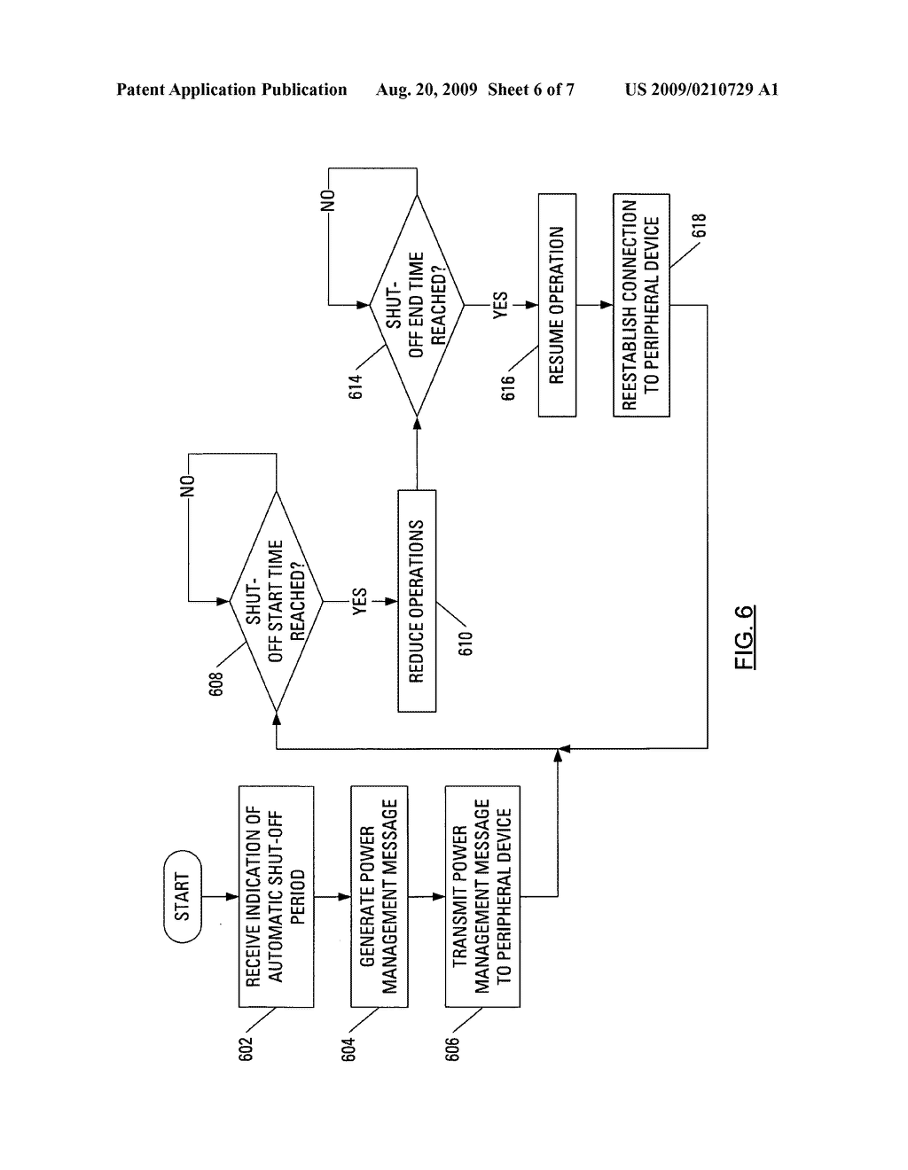 Automated Power Management of a Peripheral Device - diagram, schematic, and image 07