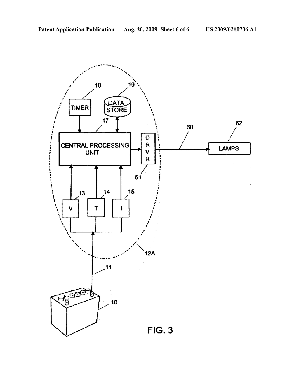 Multi-function battery monitor system for vehicles - diagram, schematic, and image 07