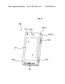 Mobile communication device equipped with touch screen and method of controlling the same diagram and image