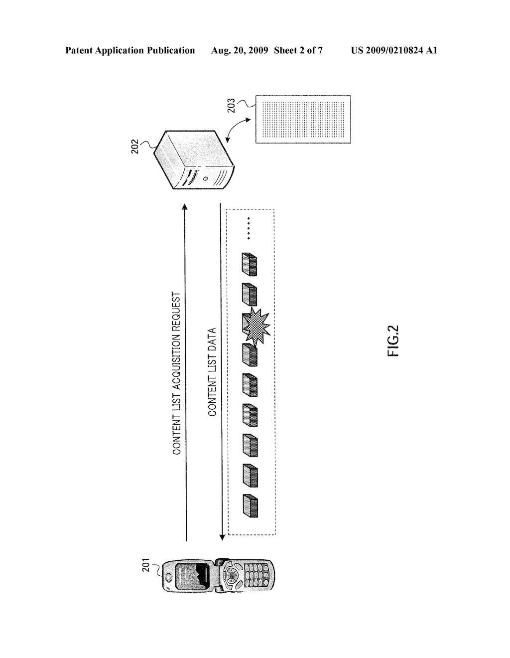 CONTENT LIST DISPLAY APPARATUS AND CONTENT LIST DISPLAY METHOD - diagram, schematic, and image 03