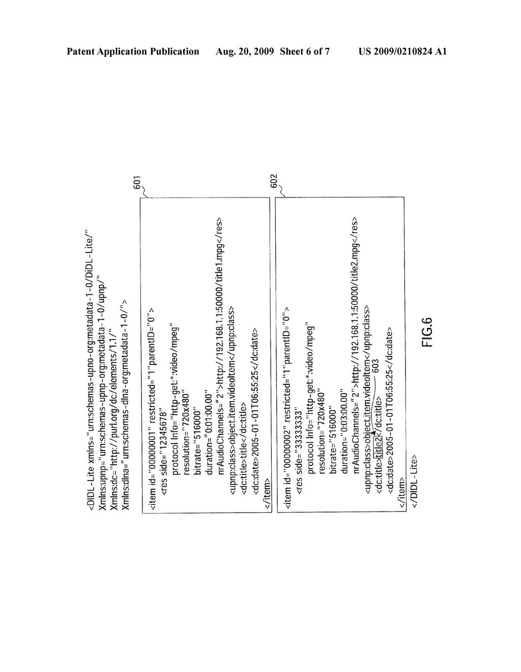 CONTENT LIST DISPLAY APPARATUS AND CONTENT LIST DISPLAY METHOD - diagram, schematic, and image 07