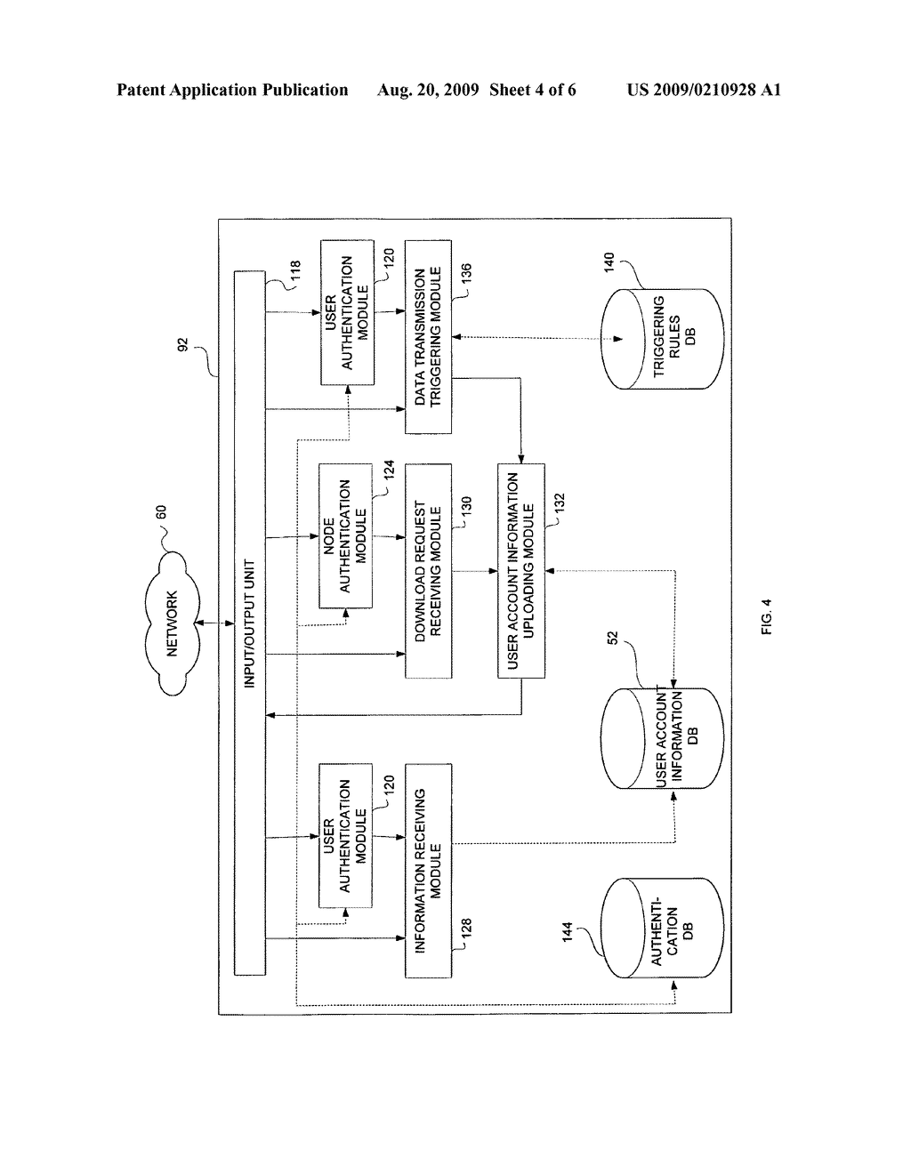 METHOD AND A SYSTEM FOR MANAGING A USER RELATED ACCOUNT INFORMATION ASSOCIATED WITH APPLICATION SERVICES DISTRIBUTED OVER A DATA NETWORK - diagram, schematic, and image 05