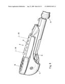 ELECTRIC TOOTHBRUSH AND TOOTHBRUSH HEAD FOR THE SAME diagram and image