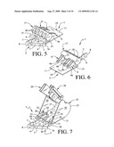 Excavator stump shearing device diagram and image