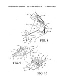 Excavator stump shearing device diagram and image