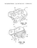 Excavator stump shearing device diagram and image