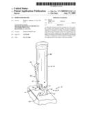 Fishing rod holder diagram and image