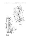 Safety device for motorized access passageways diagram and image