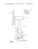 PREASSEMBLED TOWER SECTION OF A WIND POWER PLANT diagram and image