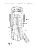 PREASSEMBLED TOWER SECTION OF A WIND POWER PLANT diagram and image