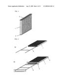 Cartridge element for a dust collector diagram and image