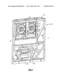 DUAL CONDENSER FANS WITH CENTER PARTITION diagram and image