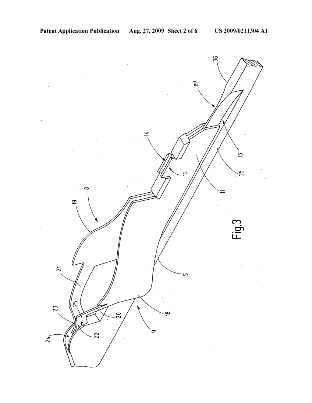 Transfer needle with internal spring tip - diagram, schematic, and image 03